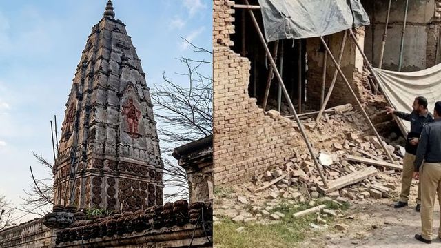 Over 100-year-old temple demolished in Pakistan