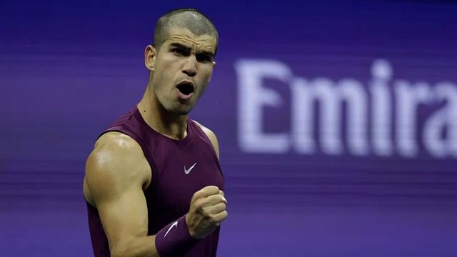El set perfecto de Alcaraz ante Opelka en el US Open: no perdió ni un punto con su saque