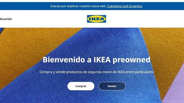 Ikea anuncia el lanzamiento de 'Ikea Preowned', su plataforma de compraventa de muebles de segunda mano