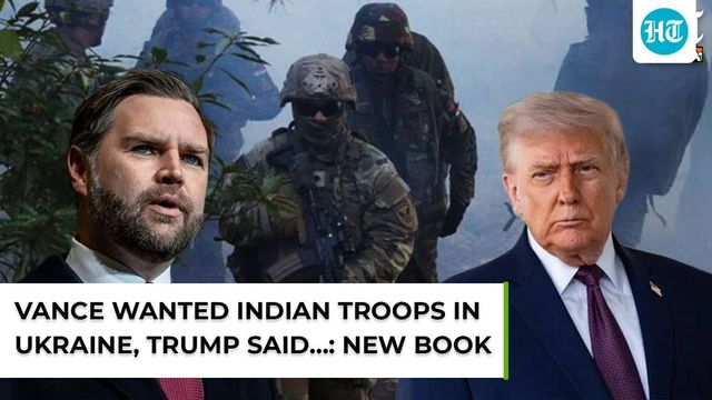 JD Vance wanted Indian troops in Ukraine, Trump shot him down, reveals book