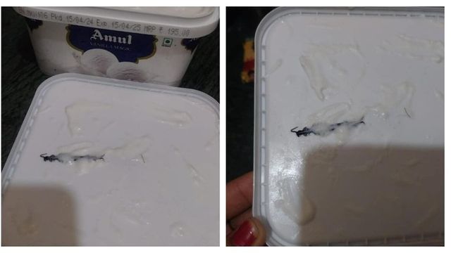 Centipede in icecream ordered online claims Noida woman probe launched