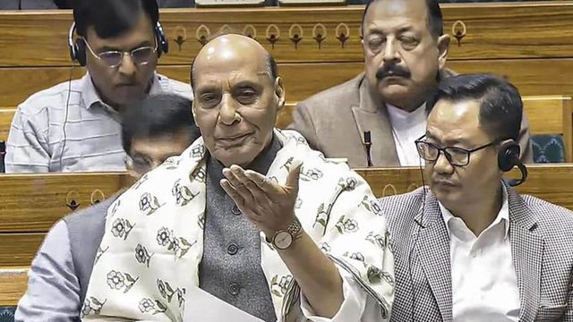 Constitution debate: Rajnath attacks Congress, says it tried to 'hijack' framing of Constitution