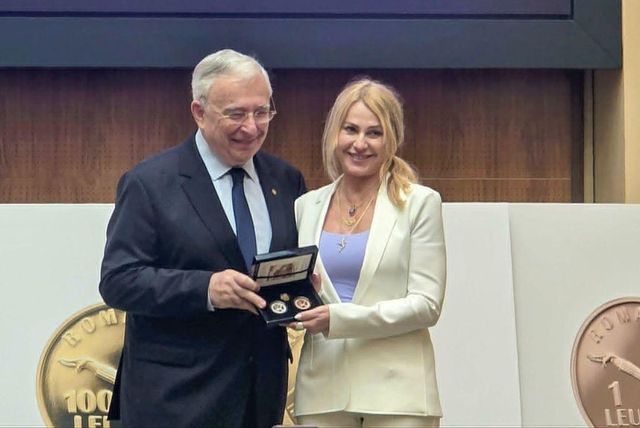Monede aniversare Nadia Comăneci – 50 de ani de 10