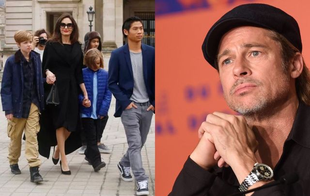 Una dintre fiicele Angelinei Jolie și a lui Brad Pitt renunță la numele de familie al tatălui său