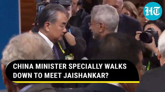 Jaishankar, Wang Yi meet briefly at security conference in Germany