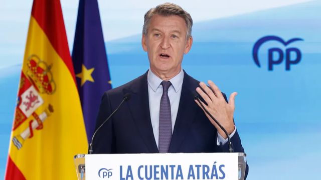 Feijóo da por hecha la cuenta atrás de Sánchez y confía en que los imputados por corrupción «canten»