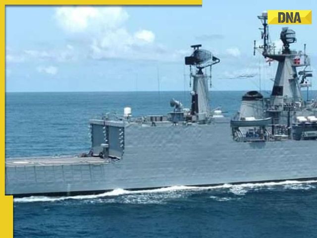 INS Brahmaputra severely damaged in fire, sailor missing