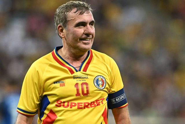 Gică Hagi va fi prezentat astăzi ca selecționer al naționalei României