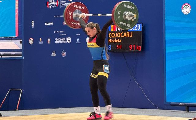 Halterofila Nicoleta Cojocaru, record mondial și european la Campionatul Mondial de juniori