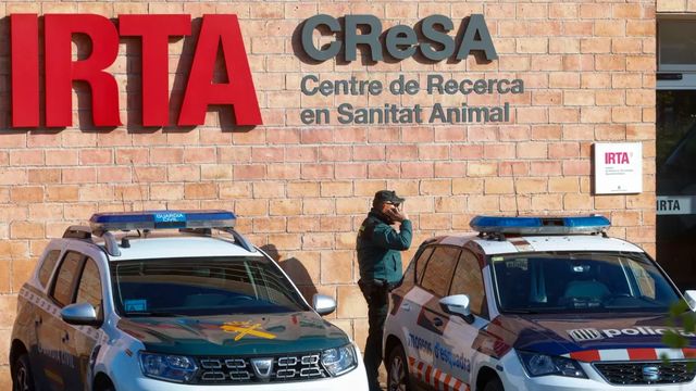 Nuevos registros de Mossos y Guardia Civil en dos centros científicos por el brote de peste porcina