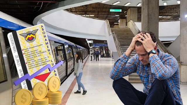 Cât va costa abonamentul la metrou dacă prețul unei călătorii va crește la 7 lei, de la 1 mai 2026