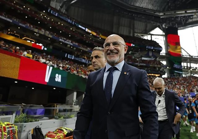 El alivio de De la Fuente. «El equipo estaba enrabietado y quería un resultado de esta contundencia»