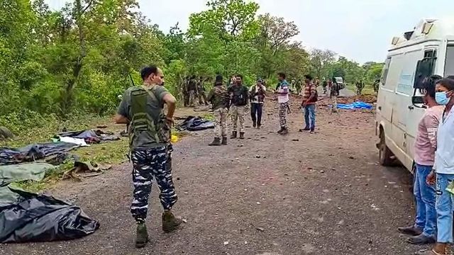 12 Naxals killed in encounter in Chhattisgarh's south Bastar