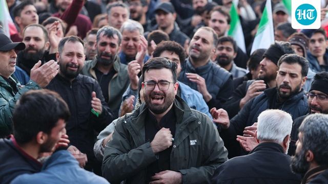 Protests erupt in Jammu and Kashmir over killing of Iran Supreme Leader Ali Khamenei | Watch