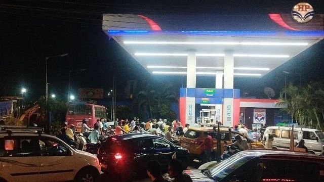 Panic buying of fuel continues in Belagavi