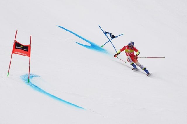 Odermatt v 1. kole obřího slalomu v Soldeu deklasoval konkurenci