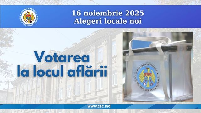 Alegătorii din localitățile unde vor avea loc alegeri locale noi pot solicita votarea la locul aflării