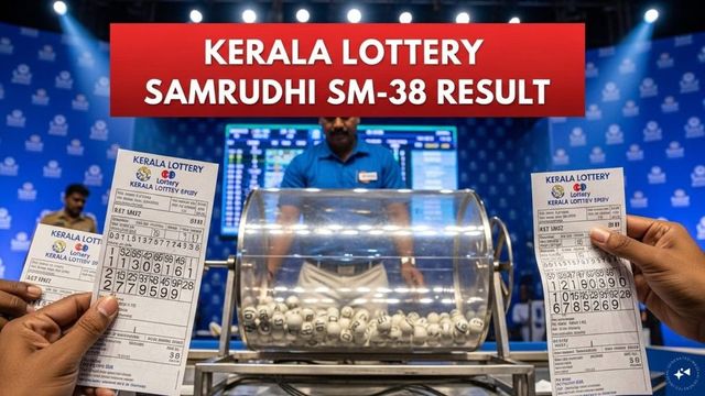 Kerala Lottery Result Today | Samrudhi SM-38 Winning Numbers – Jan 18