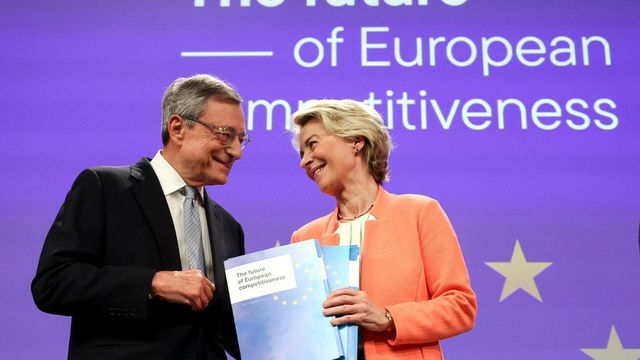 Draghi, 'l'inazione dell'Ue minaccia la sua sovranità'
