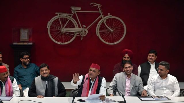 'Must be excavated': Akhilesh Yadav claims 'shivling' under UP CM's house