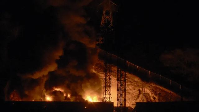 Videón a venezuelai robbanások