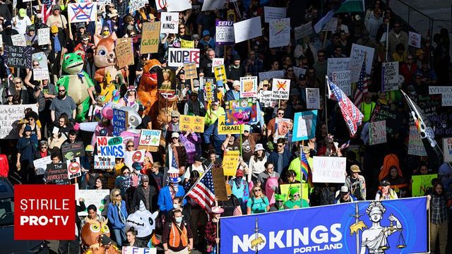 Proteste în Statele Unite împotriva politicilor președintelui Donald Trump