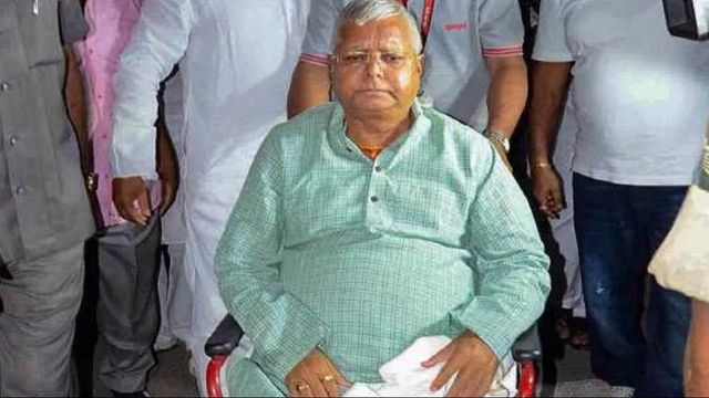 Lalu Yadav At Probe Agency Office For Questioning In Land-For-Jobs Case