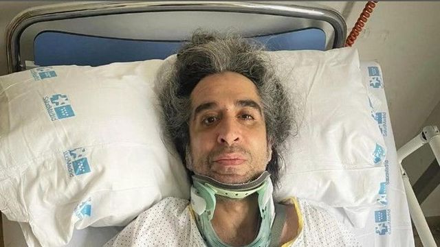 Mario Vaquerizo vuelve al hospital por su caída en Cáceres