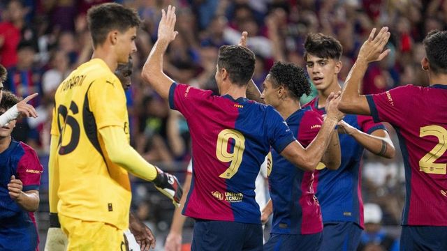 El Barça cierra la gira con buena nota