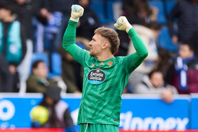 Ionuț Radu, omul meciului în remiza dintre Sociedad și Celta Vigo