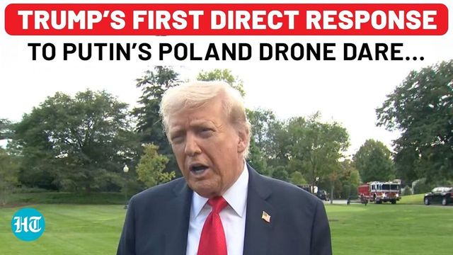 Donald Trump says Russian drone invasion in Poland ‘could have been a mistake’