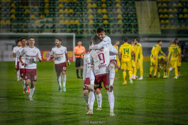 Liga 1: Rapid – Mioveni 1-1. Giuleștenii au ratat șansa de a urca pe podium