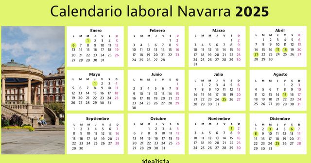 Calendario laboral de Navarra 2025, ¿cuándo es festivo?