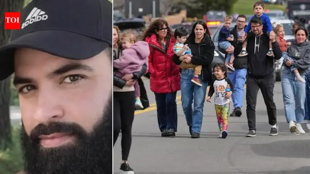 Suspect killed after ramming vehicle into Michigan synagogue