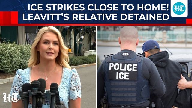 Trump aide Karoline Leavitt’s relative detained by immigration agents