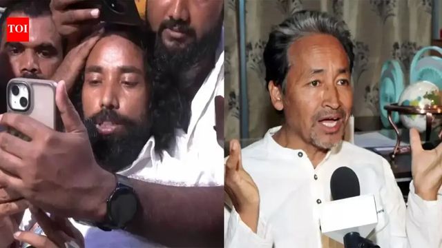 Jharkhand student activist drinks water at Wangchuk's request amid hunger strike