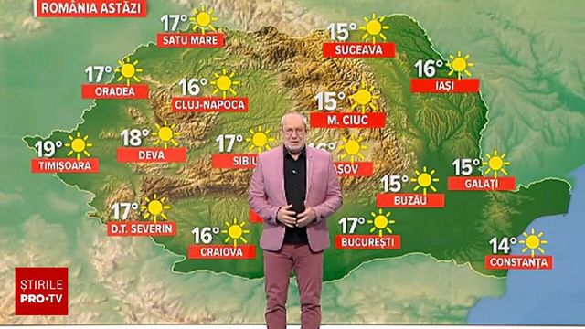 Prognoza meteo pentru următoarele două săptămâni, pe regiuni. Vremea se încălzește în aproape toată țara