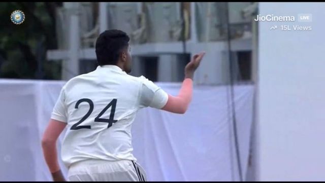 Watch: Already Suspended Once, Harshit Brings Back Flying Kiss Celebration