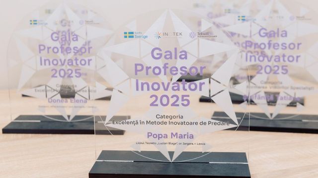 Distincții pentru profesori inovatori: șase cadre didactice din sudul țării premiate pentru inovație în educație
