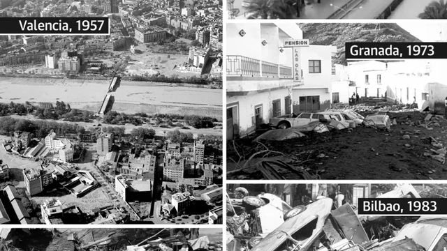 De la riada de 1957 al desastre de 2024: las últimas inundaciones catastróficas en España