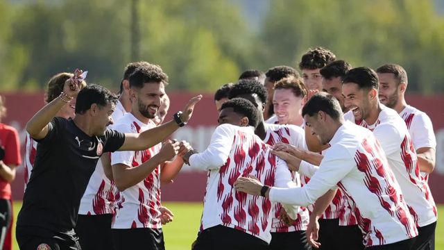 El Girona, «supermotivado» ante un histórico debut europeo en Montilivi