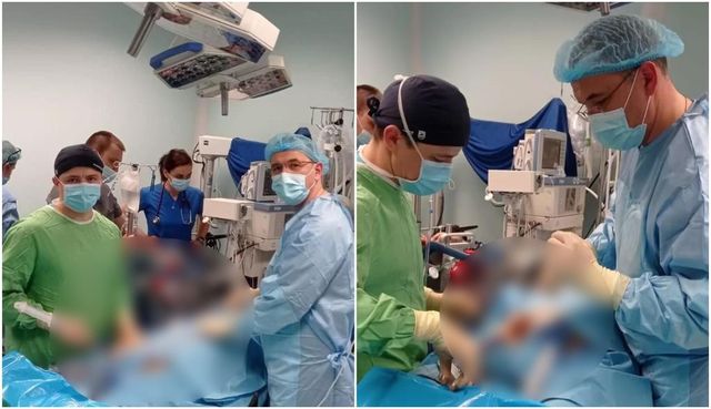 Premieră la Spitalul Județean de Urgență Bihor. Un pacient cu obstrucție tumorală traheală a fost salvat