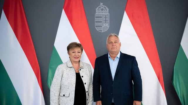 Orbán Viktor az IMF vezérigazgatójával tárgyalt