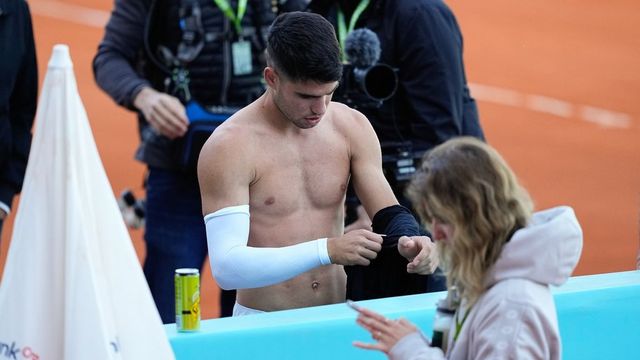 Así llega Carlos Alcaraz al Mutua Madrid Open