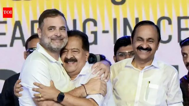 VD Satheesan keeps finance, law, Chennithala takes charge of Home in Kerala cabinet