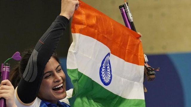 Manu Bhaker to be India’s flag-bearer in the closing ceremony of Paris Olympics