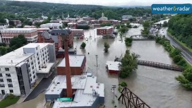 Inundatii de proportii „istorice” in statul american Vermont. Biden a declarat stare de urgenta