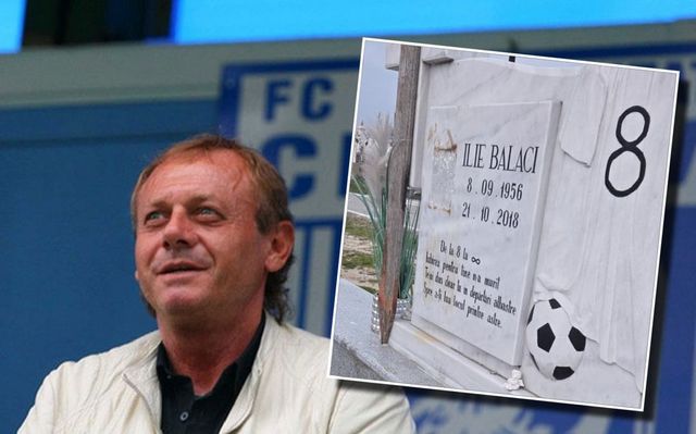 Crucea de la mormântul lui Ilie Balaci a fost vandalizată