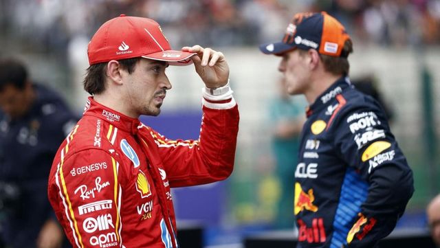 Verstappen, el más rápido; Leclerc, la pole