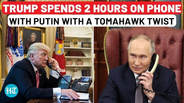 Trump-Putin hold call ahead of Zelensky’s White House visit to discuss Tomahawk missiles